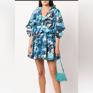 New!! RHODE print mini dress